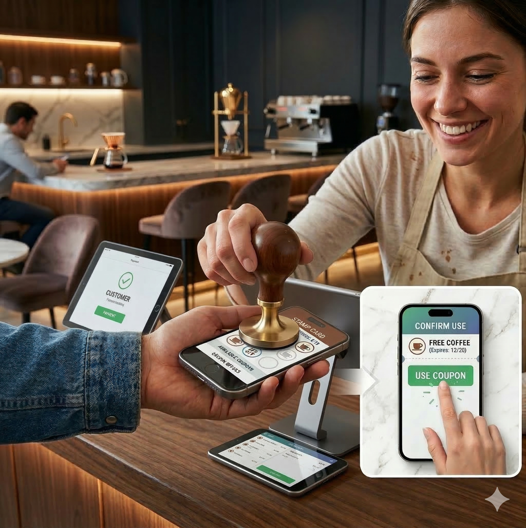 How it works - Stamping and Redeeming